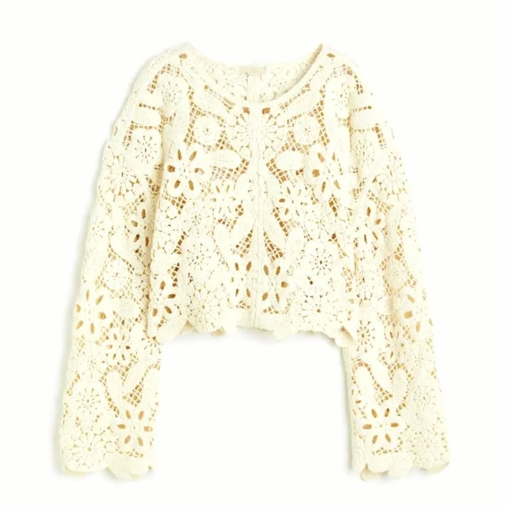 I SEARCH!! H&M crochet sweater size xs